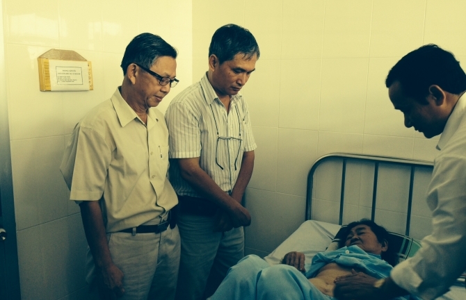 Không mổ lấy khối “thai đá” trong ổ bụng cụ bà 76 tuổi